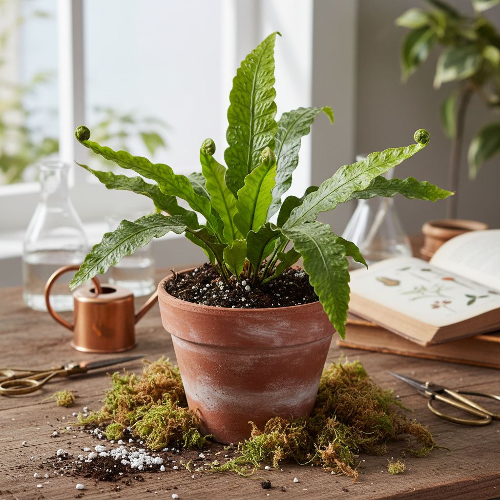 Crocodile Fern reference image 1