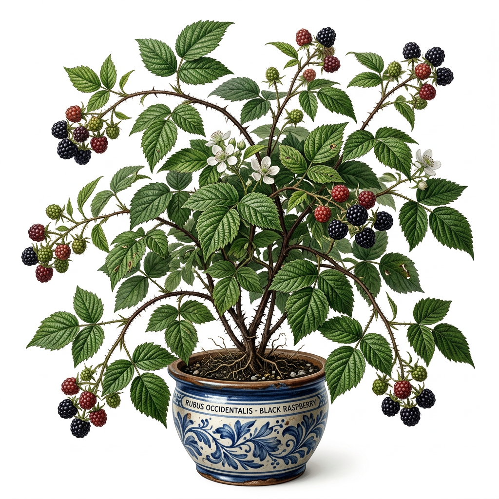 Black Raspberry plant in natural habitat - complete guide