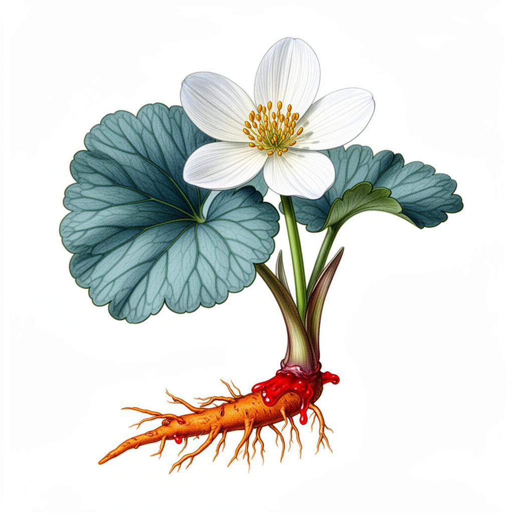 Bloodroot plant in natural habitat - complete guide