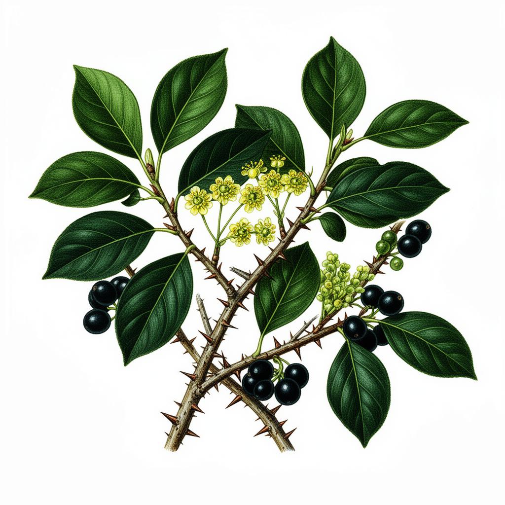 Buckthorn plant in natural habitat - complete guide