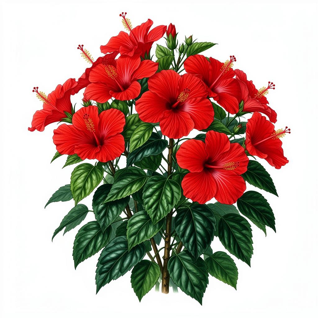 Hibiscus plant in natural habitat - complete guide