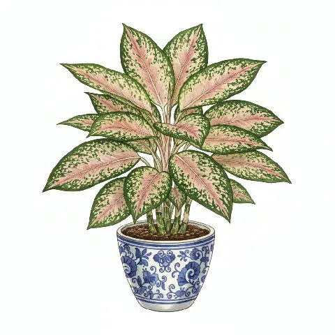 Aglaonema Pink Dalmatian