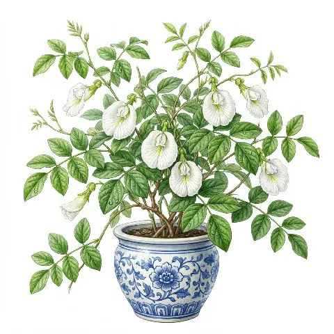 Aparajita White plant in natural habitat - complete guide