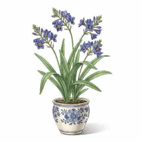 Babiana plant in natural habitat - complete guide