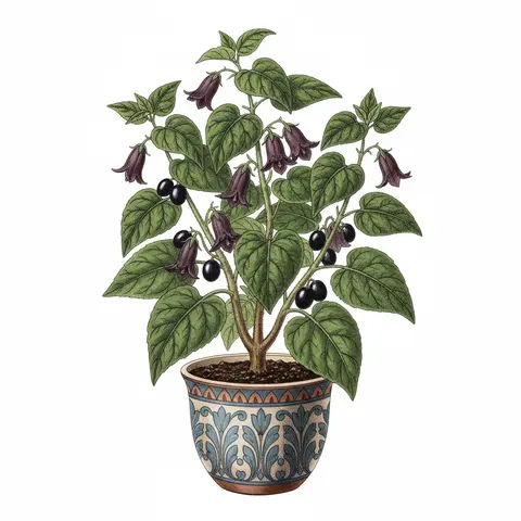 Belladonna plant in natural habitat - complete guide