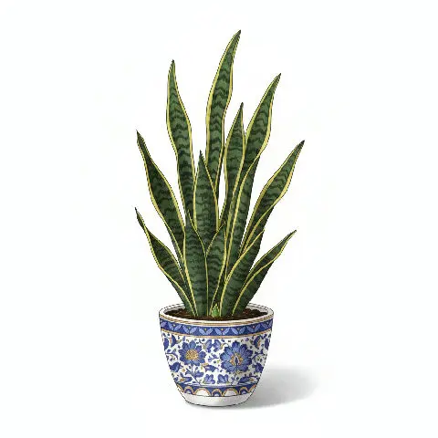 Black Gold Snake Plant plant in natural habitat - complete guide