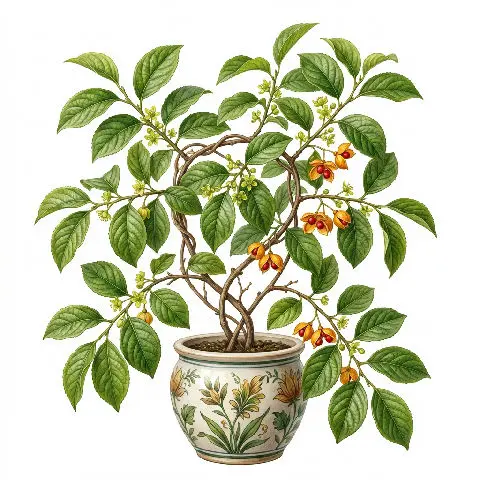 Jyotishmati (Staff Tree) plant in natural habitat - complete guide